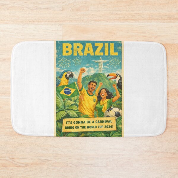 Item preview,  Brazil Rio de Janeiro Carnival Christ the Redeemer World Cup Football designed and sold by Aryabek.