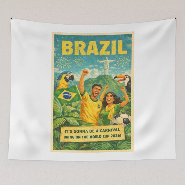 Item preview,  Brazil Rio de Janeiro Carnival Christ the Redeemer World Cup Football designed and sold by Aryabek.