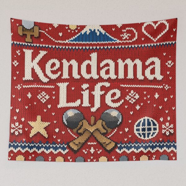 Item preview, Kendama Life – Japanese dexterity game in a knitting pattern style designed and sold by Mauswohn.