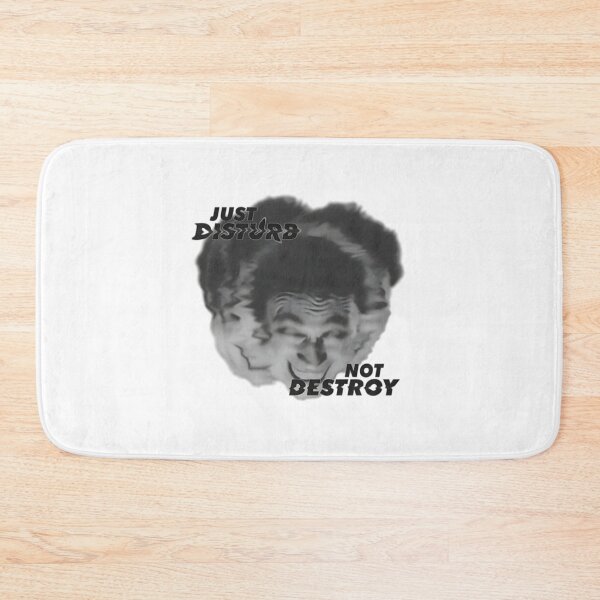 Item preview, Just Disturb Not Destroy Distorted Face Horror Aesthetic designed and sold by IgnorantArry.