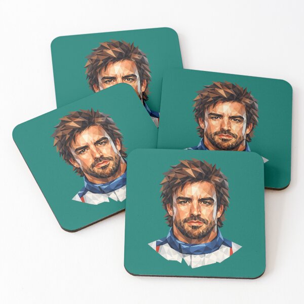Item preview, Low Poly Fernando Alonso designed and sold by AndreBarnard.