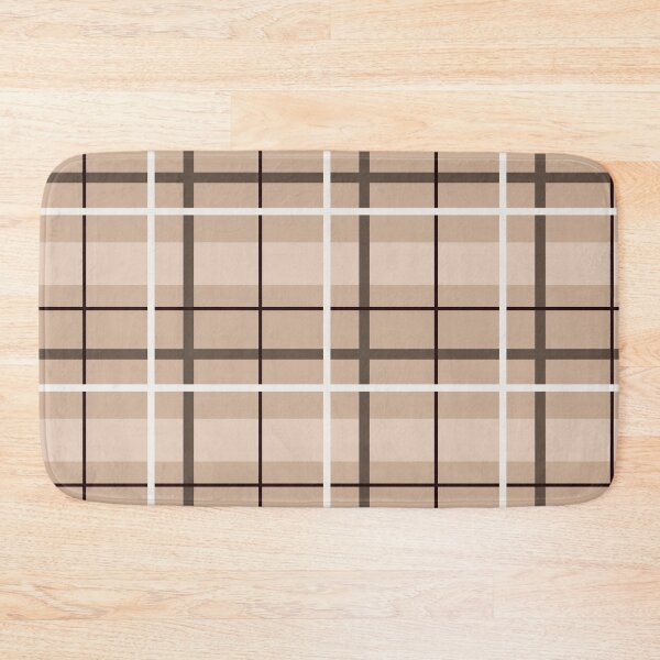 Item preview, Beige plaid seamless repeating pattern designed and sold by SeamlessDsign.