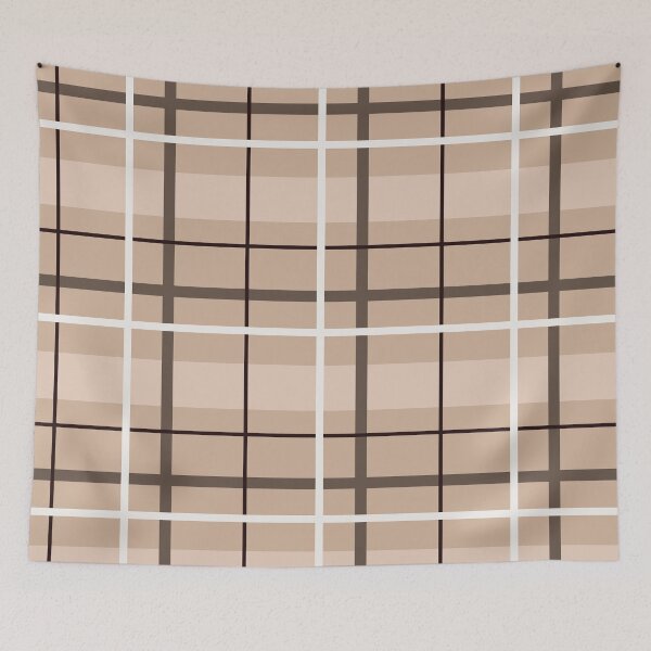 Item preview, Beige plaid seamless repeating pattern designed and sold by SeamlessDsign.