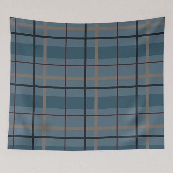 Item preview, Teal plaid seamless repeating pattern designed and sold by SeamlessDsign.