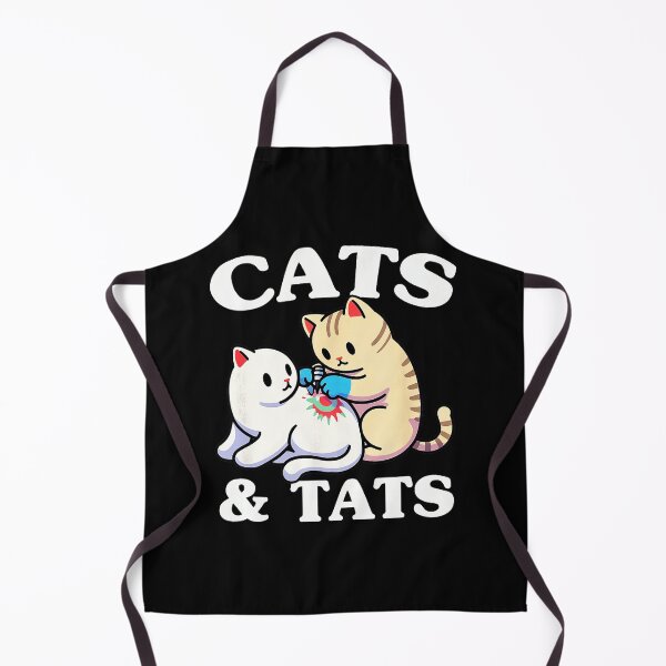 Item preview, Cats and Tats Cute Cat Tattoo Humor Design designed and sold by Modaozushi216.
