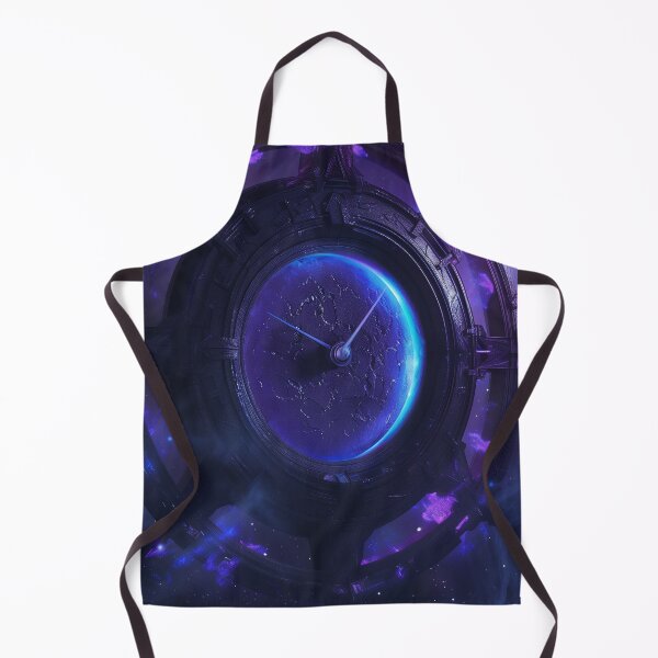 Item preview, Clock In Space- Cosmic Artwork designed and sold by QuantumDrift.