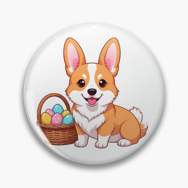 Item preview, Corgi Easter Bunny – Cute Easter Dog designed and sold by FehlingMedia.