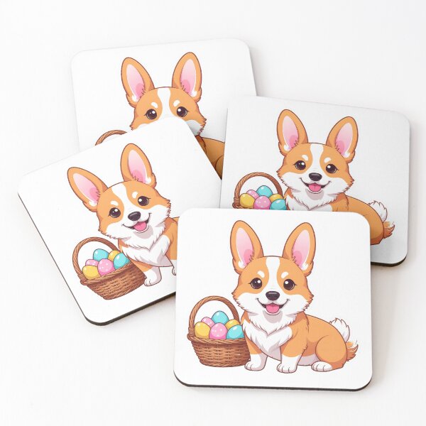 Item preview, Corgi Easter Bunny – Cute Easter Dog designed and sold by FehlingMedia.