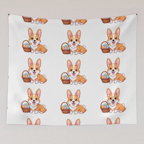 Item preview, Corgi Easter Bunny – Cute Easter Dog designed and sold by FehlingMedia.