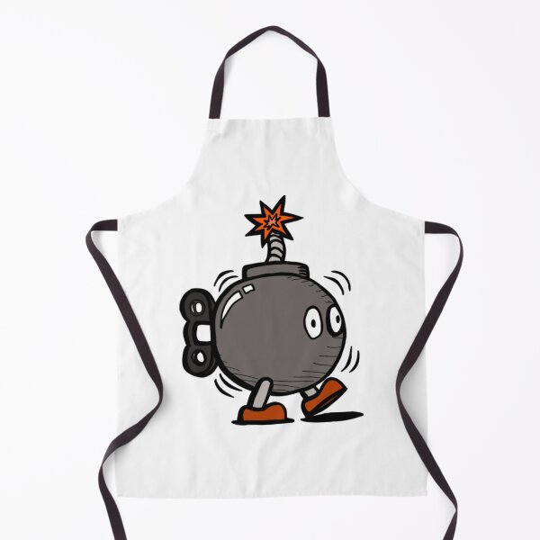 Item preview, Retro Walking Bomb Character Vintage Cartoon Style designed and sold by IgnorantArry.