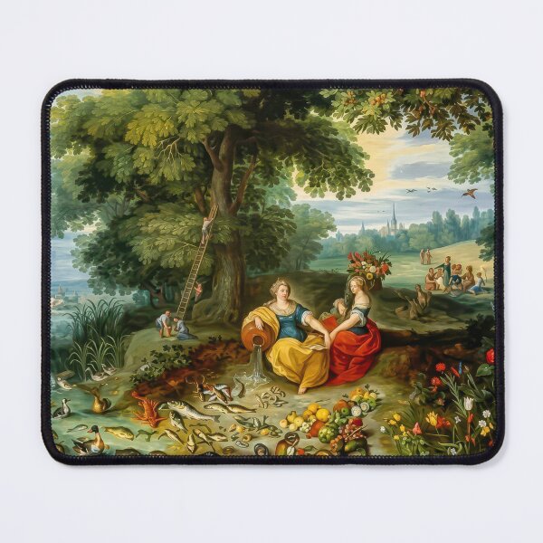 Item preview, Allegory of Earth and Water Jan Brueghel Art designed and sold by TheSoulOfArt.