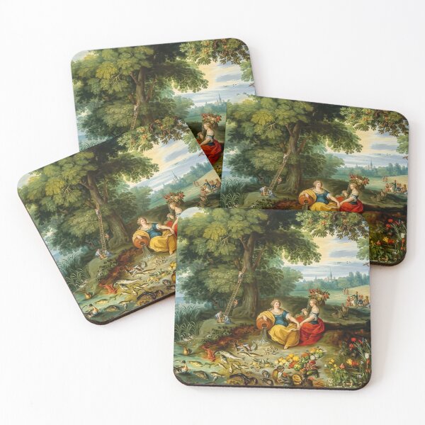 Item preview, Allegory of Earth and Water Jan Brueghel Art designed and sold by TheSoulOfArt.
