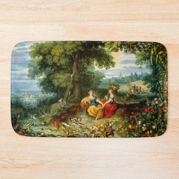 Item preview, Allegory of Earth and Water Jan Brueghel Art designed and sold by TheSoulOfArt.