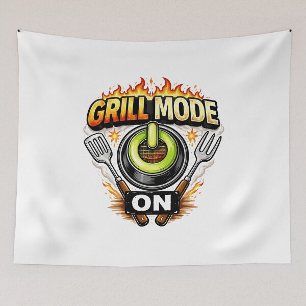 Item preview, Grill Mode On designed and sold by aipolohu.