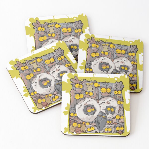 Artikelvorschau, Cartoon-Eulen-Paket entworfen und verkauft von Bobb's cartoons.
