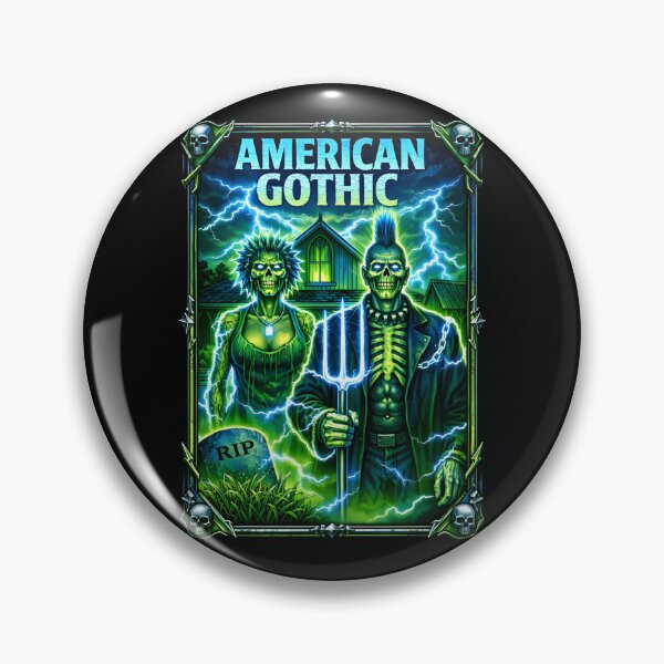 Item preview, American Gothic 80s Horror Homage designed and sold by dragonmotor7.