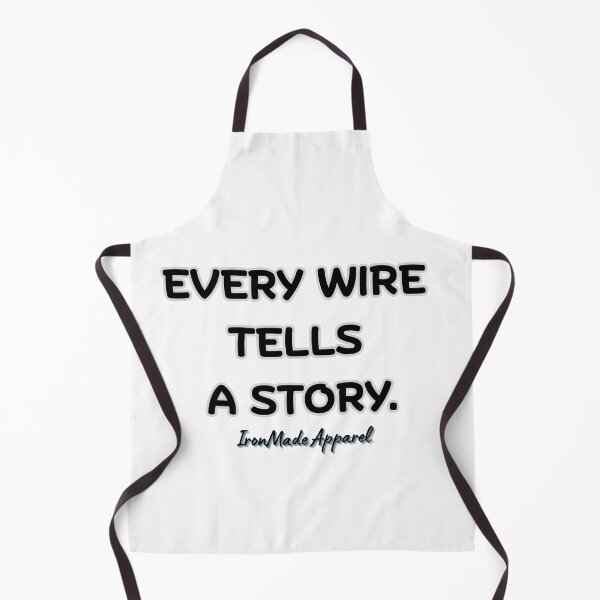Item preview, Every Wire Tells a Story Electrician T-Shirt – Electrician Pride Tee for Linemen, Electrical Workers, and Trade Professionals designed and sold by IronMade Apparel.