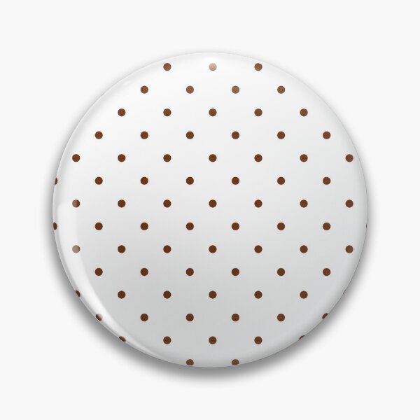 Item preview, Brown Small Polka Dots On White designed and sold by POLKAIWERX.