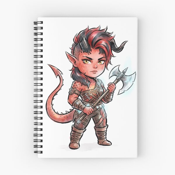 Item preview, Chibi Watercolor Karlach designed and sold by Nervas.