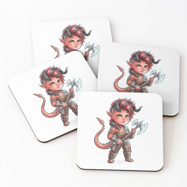 Item preview, Chibi Watercolor Karlach designed and sold by Nervas.