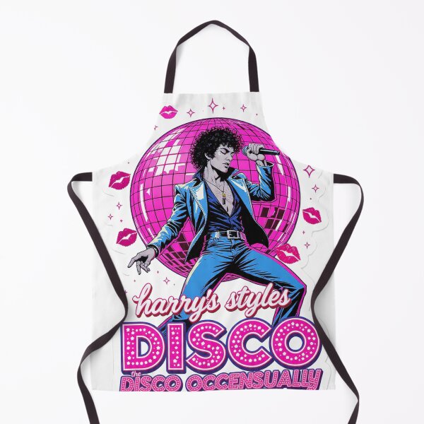 Item preview, Harry Styles Kiss All The Time Disco Occasionally – Retro Disco Fan Art designed and sold by AENAcharms.