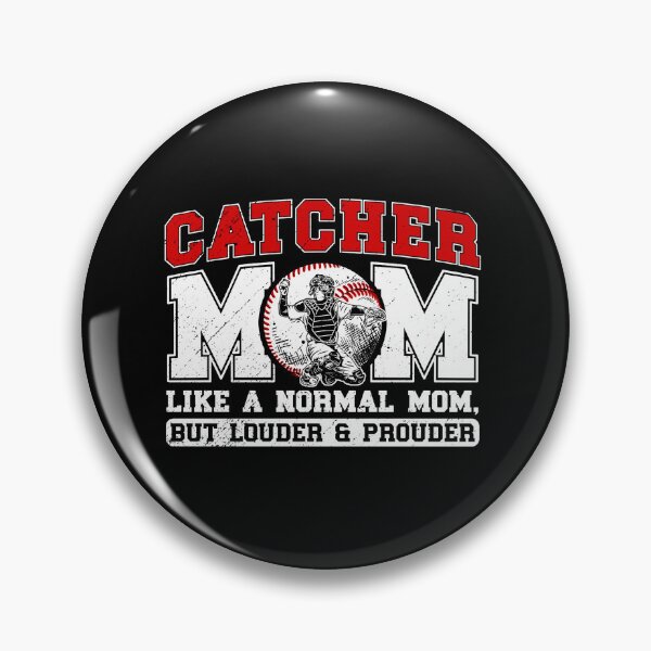 Item preview, Catcher Mom Louder And Prouder Baseball Mom Design designed and sold by zamiokaline.