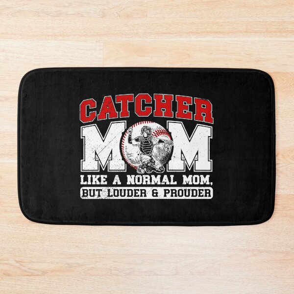 Artikelvorschau, Catcher Mom Louder And Prouder Baseball Mom Design entworfen und verkauft von zamiokaline.