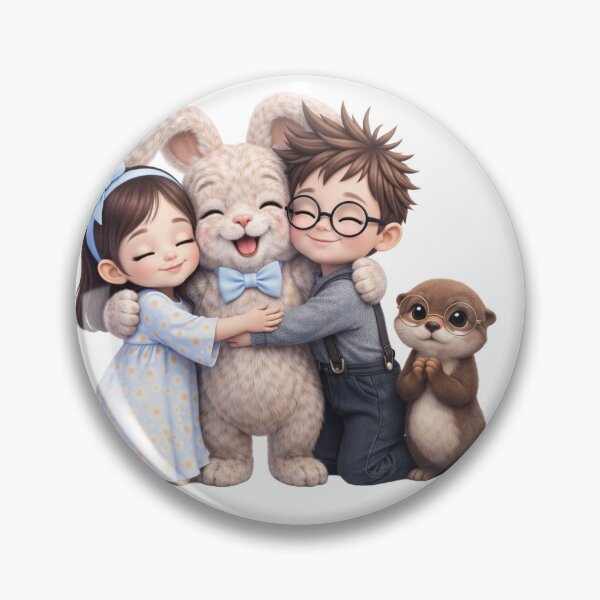 Item preview, Violetta and Puffel - Hug designed and sold by FehlingMedia.