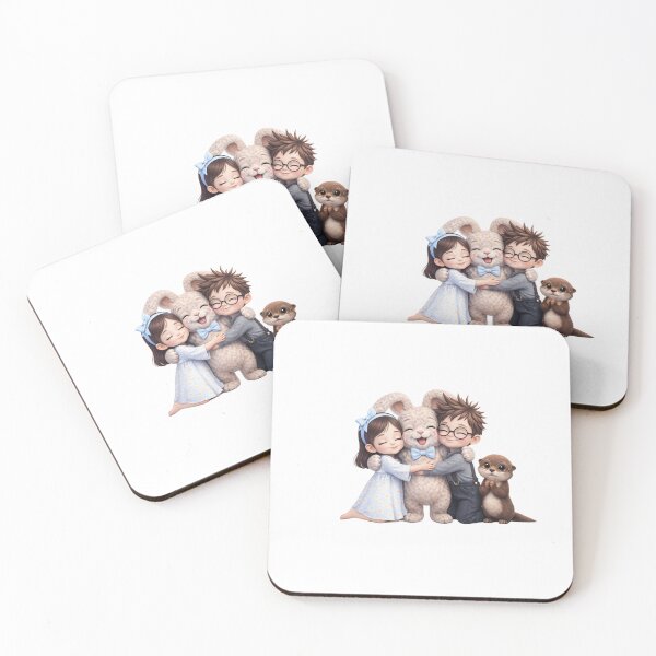 Item preview, Violetta and Puffel - Hug designed and sold by FehlingMedia.