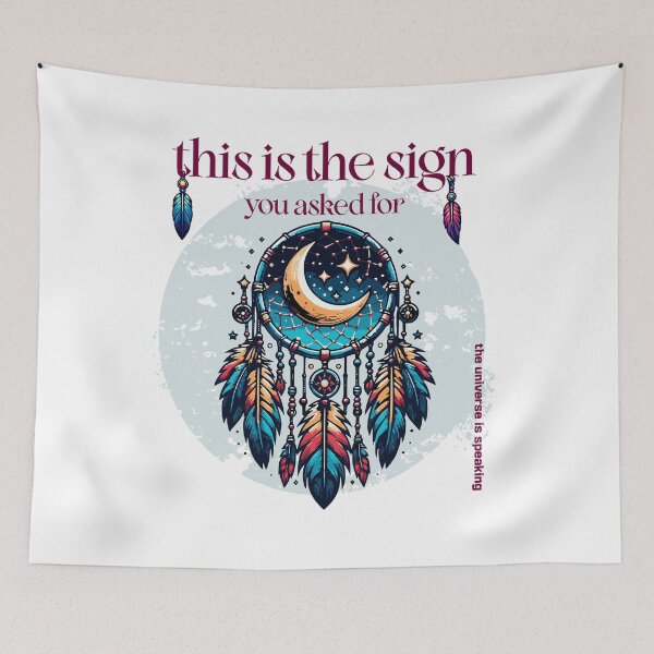 Item preview, Dream catcher - this is the sign you asked for designed and sold by Beestees77.