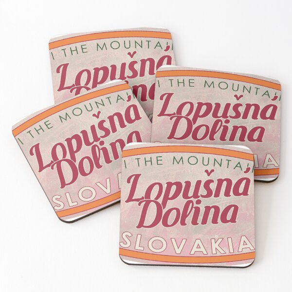 Item preview, Lopušná dolina, Slovakia, Ski, textured skiing badge designed and sold by Wanderful-roads.