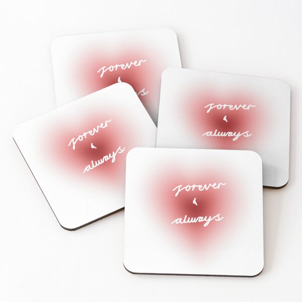 Item preview, Forever and always quote red gradient  designed and sold by elizabeth web ✿.