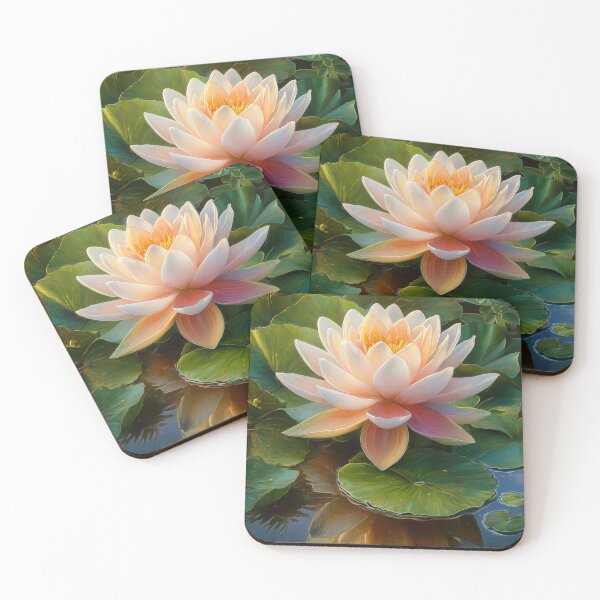 Item preview, Serene Lotus bloom Reflection designed and sold by PetsArt.