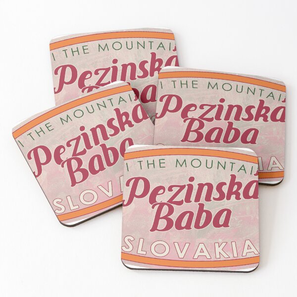 Item preview, Pezinská Baba, Slovakia, Ski, textured skiing badge designed and sold by Wanderful-roads.