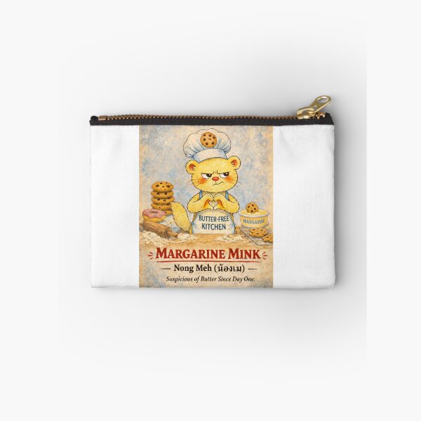 Item preview, Margarine Mink – Nong Meh (น้องเม) | Butter-Free Kitchen Chef designed and sold by Second Thought Studio.