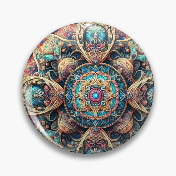 Item preview, Sacred Mandala – Vibrant Geometric Harmony designed and sold by Dogandesighn.