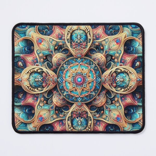 Item preview, Sacred Mandala – Vibrant Geometric Harmony designed and sold by Dogandesighn.