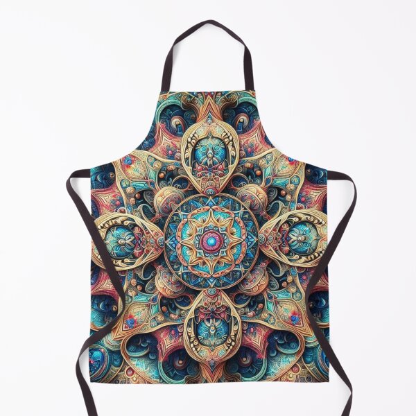 Item preview, Sacred Mandala – Vibrant Geometric Harmony designed and sold by Dogandesighn.
