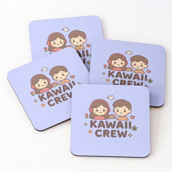 Item preview, Kawaii crew illustration  designed and sold by KawaiiHero.
