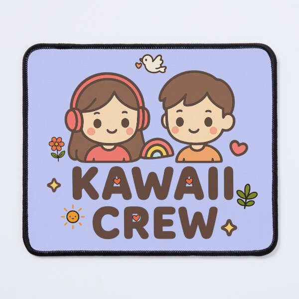 Item preview, Kawaii crew illustration designed and sold by KawaiiHero.