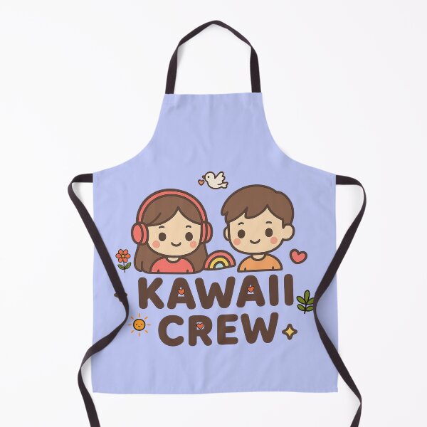 Item preview, Kawaii crew illustration designed and sold by KawaiiHero.