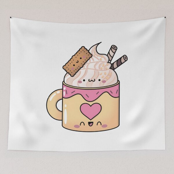 Item preview, Kawaii Dessert Coffee Mug With Whipped Cream And Biscuit designed and sold by Kahakime.