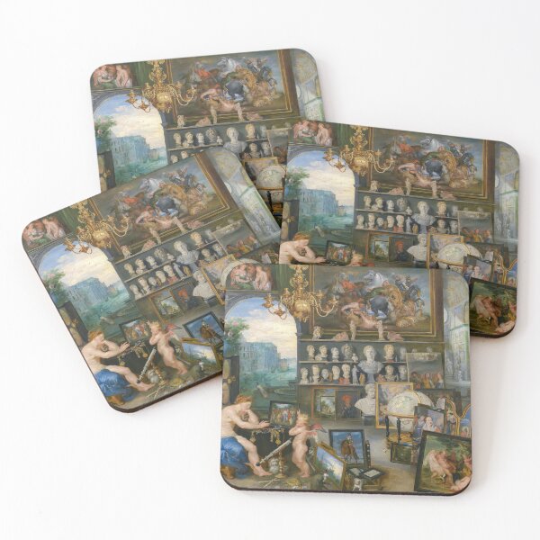 Item preview, Jan Brueghel the Elder Allegory of Sight Print designed and sold by TheSoulOfArt.