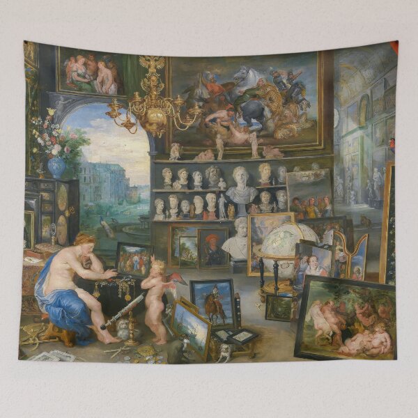 Item preview, Jan Brueghel the Elder Allegory of Sight Print designed and sold by TheSoulOfArt.
