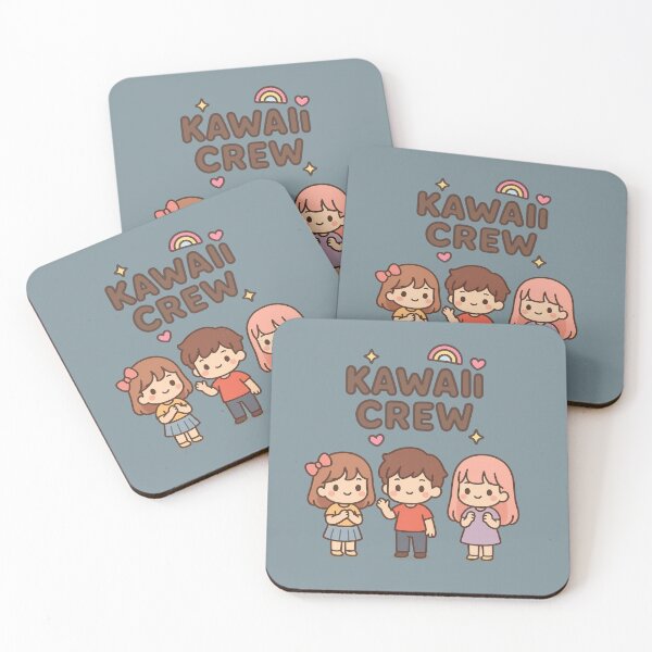 Item preview, Kawaii crew cute art  designed and sold by KawaiiHero.