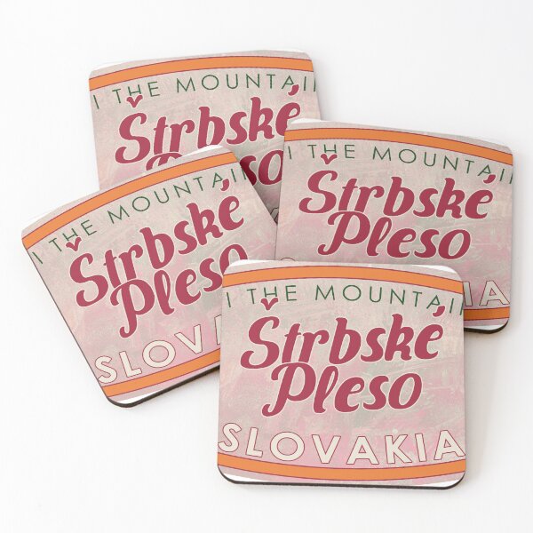 Item preview, Štrbské Pleso, Slovakia, Ski, textured skiing badge designed and sold by Wanderful-roads.