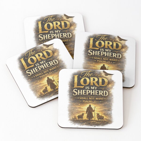 Item preview, The Lord Is My Shepherd – Psalm 23:1 Christian Faith Scripture Design designed and sold by jerskie_12tribes.