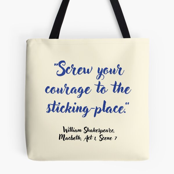 Item preview, Shakespeare Quote from Macbeth designed and sold by CharlottePlaceArt.
