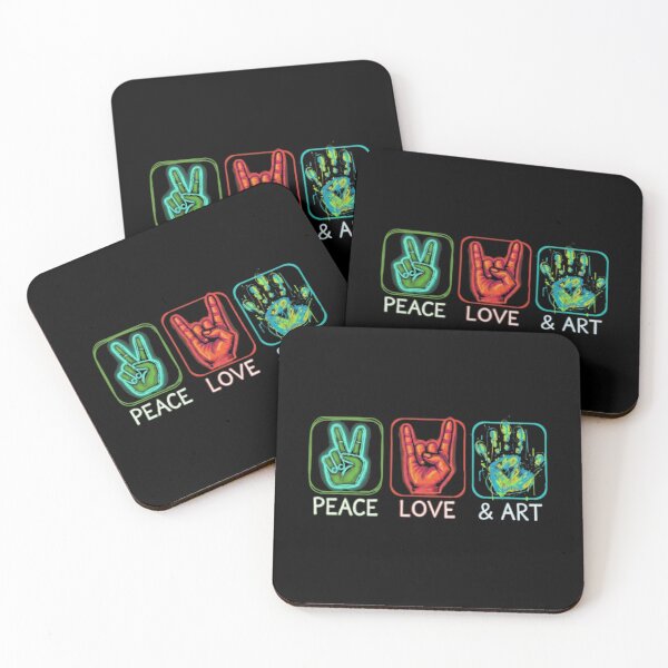Item preview, Peace Love Art designed and sold by Aise06.