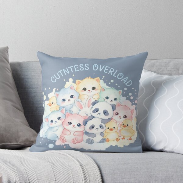 Item preview, Cuteness Overload Kawaii Baby Animals Watercolor Illustration designed and sold by StickyDelights.